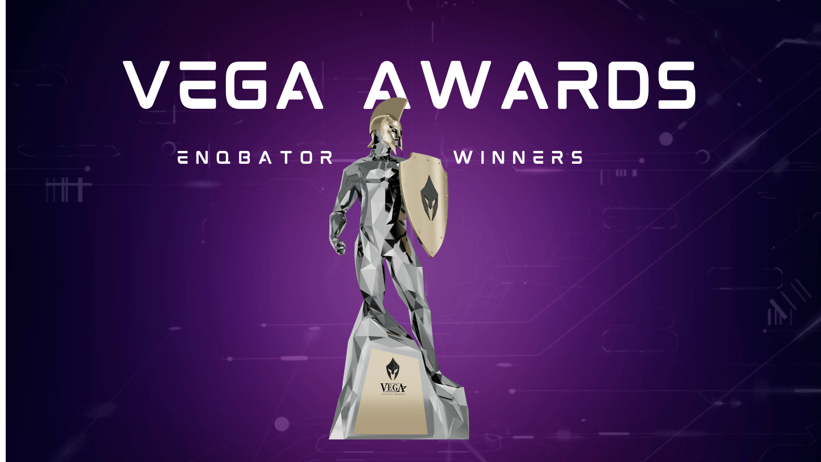 2024 Vega Awards_Enqbator 2024 Vega Awards Statue