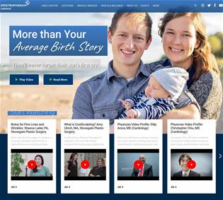 LH New Site July 2019-top Spectrum Health Lakeland launches redesigned website